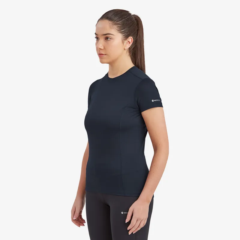 Montane Womens Dart Lite T-Shirt Eclipse Blue-2